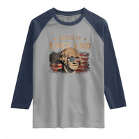 Funny Suck It England Raglan Shirt 4th of July George Washington 1776 - Wonder Print Shop