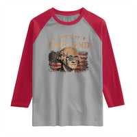 Funny Suck It England Raglan Shirt 4th of July George Washington 1776 - Wonder Print Shop