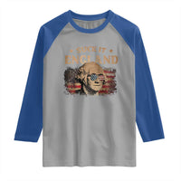 Funny Suck It England Raglan Shirt 4th of July George Washington 1776 - Wonder Print Shop