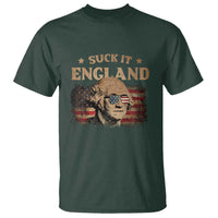 Funny Suck It England T Shirt 4th of July George Washington 1776 - Wonder Print Shop