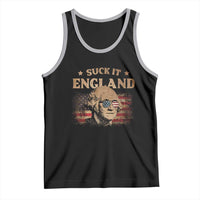 Funny Suck It England Tank Top 4th of July George Washington 1776 - Wonder Print Shop