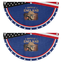 Funny Suck It England Patriotic Fan Flag 4th of July George Washington 1776