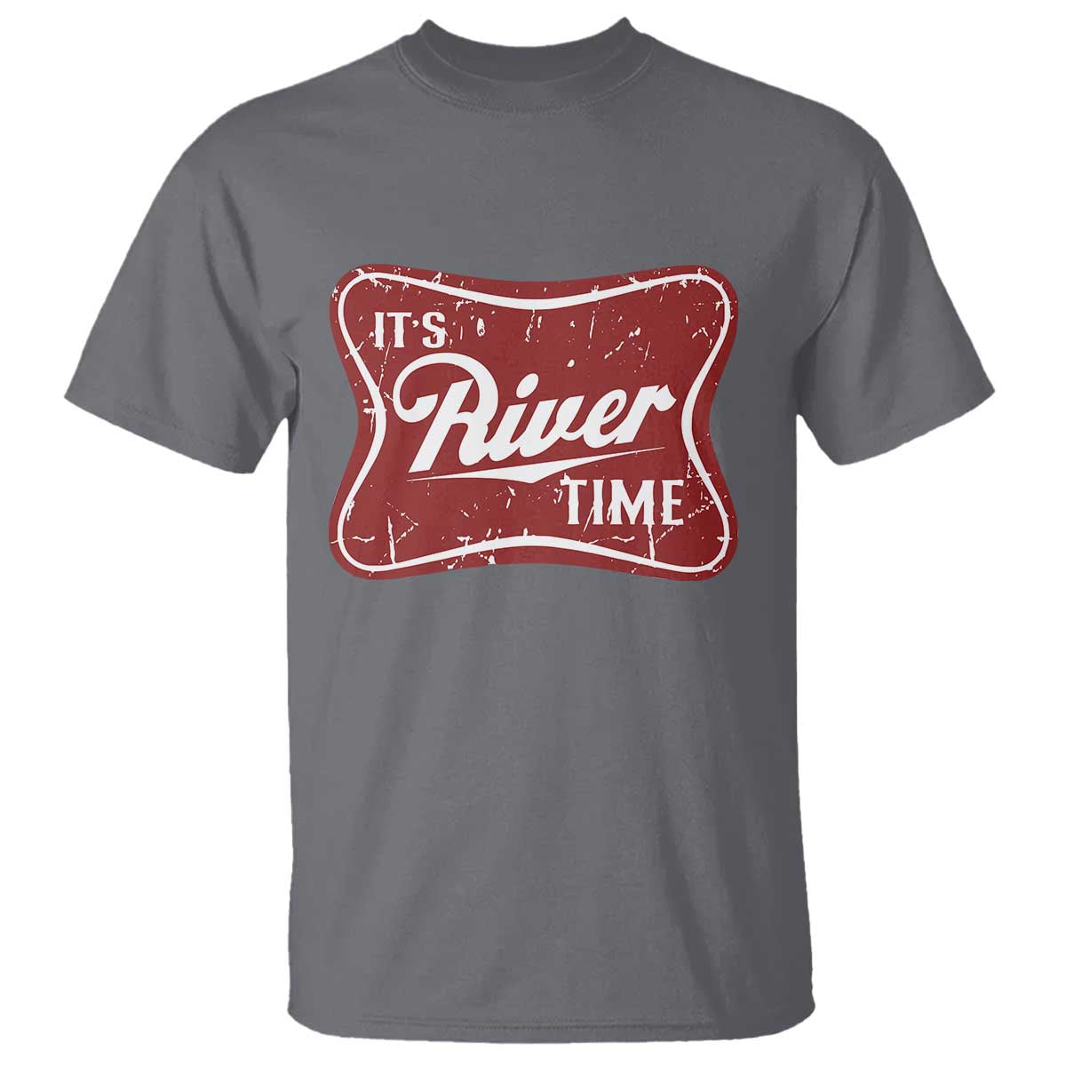 Funny It's River Time T Shirt River Life Summer Vacation