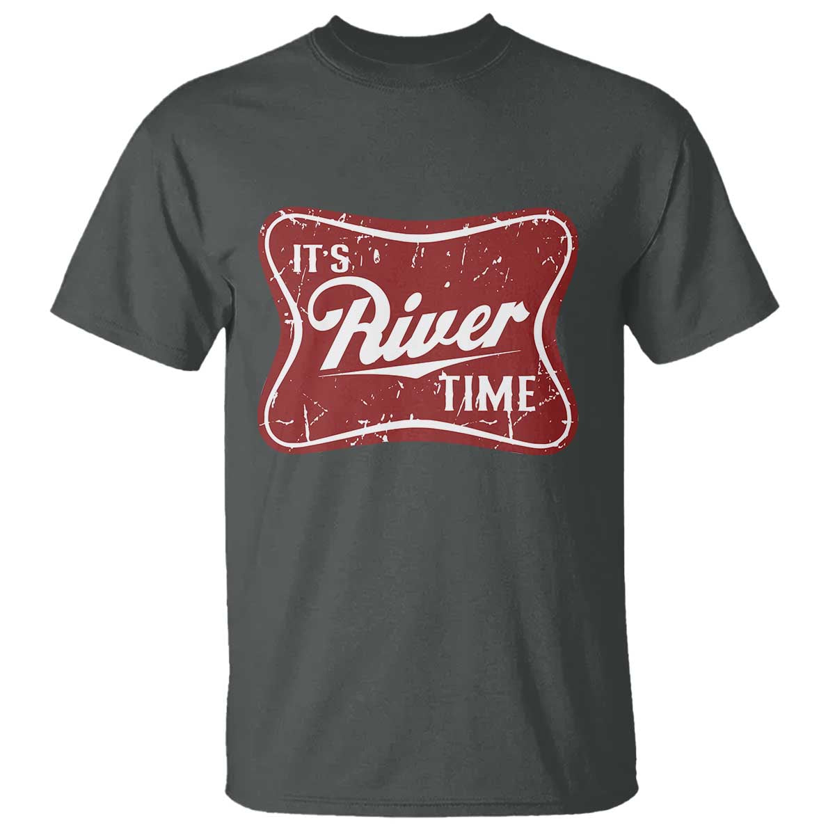 Funny It's River Time T Shirt River Life Summer Vacation