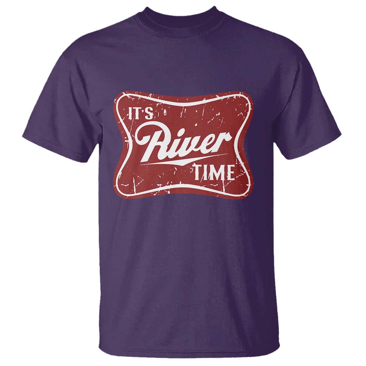 Funny It's River Time T Shirt River Life Summer Vacation