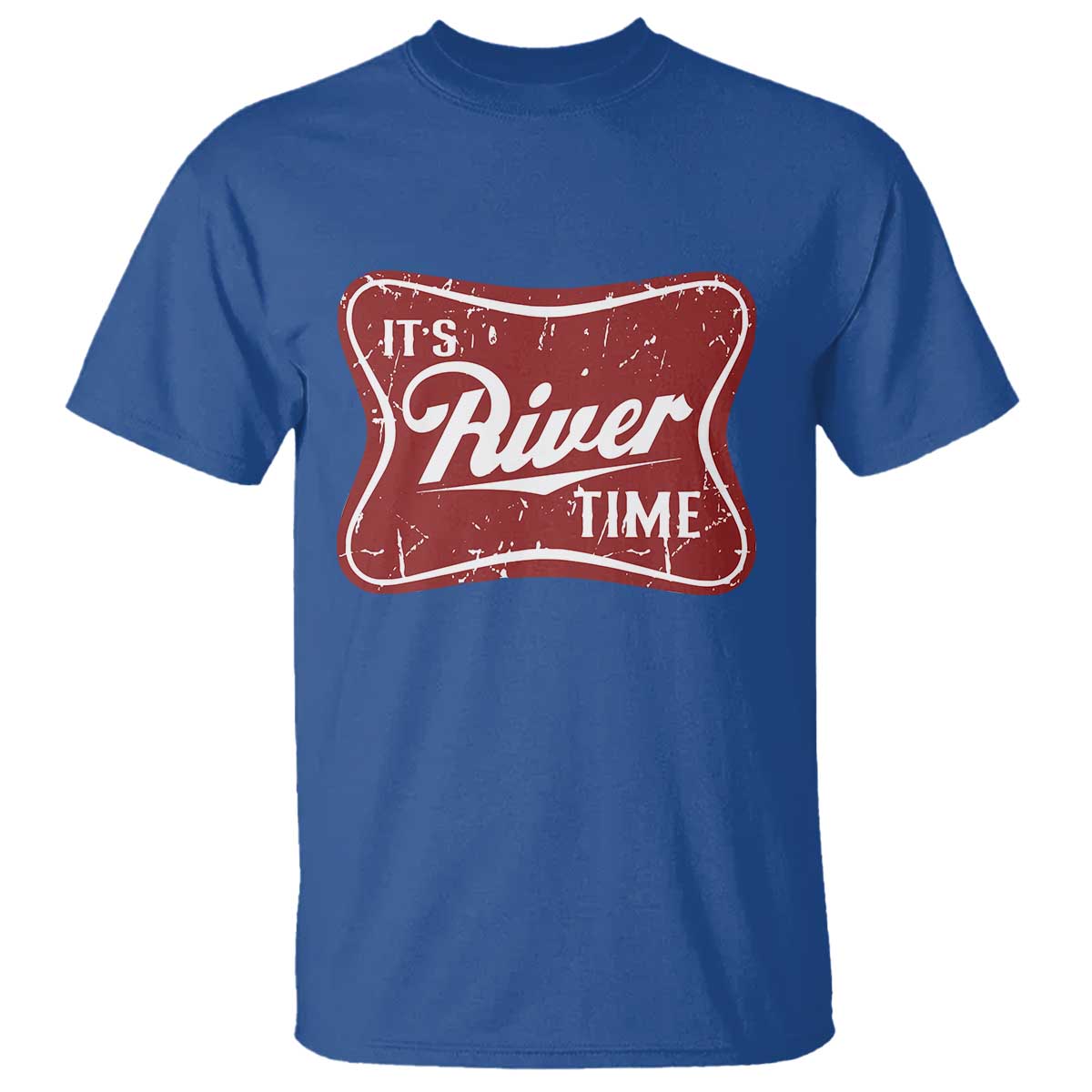 Funny It's River Time T Shirt River Life Summer Vacation
