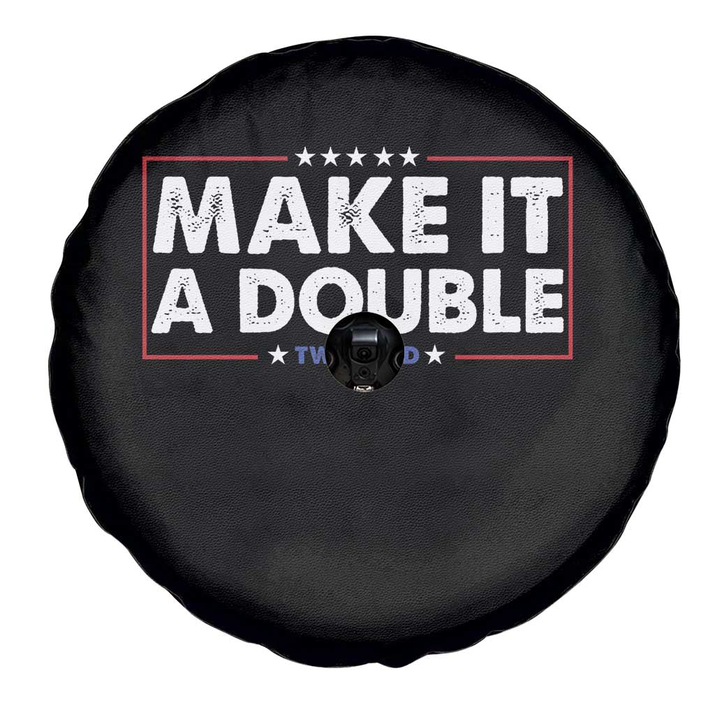 Make It A Double Twin Dad Spare Tire Cover Soon to Be Daddy Funny Father's Day
