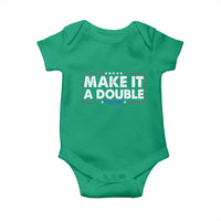 Make It A Double Twin Dad Baby Onesie Soon to Be Daddy Funny Father's Day