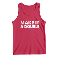 Make It A Double Twin Dad Tank Top Soon to Be Daddy Funny Father's Day