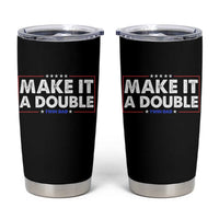Make It A Double Twin Dad Tumbler Cup Soon to Be Daddy Funny Father's Day