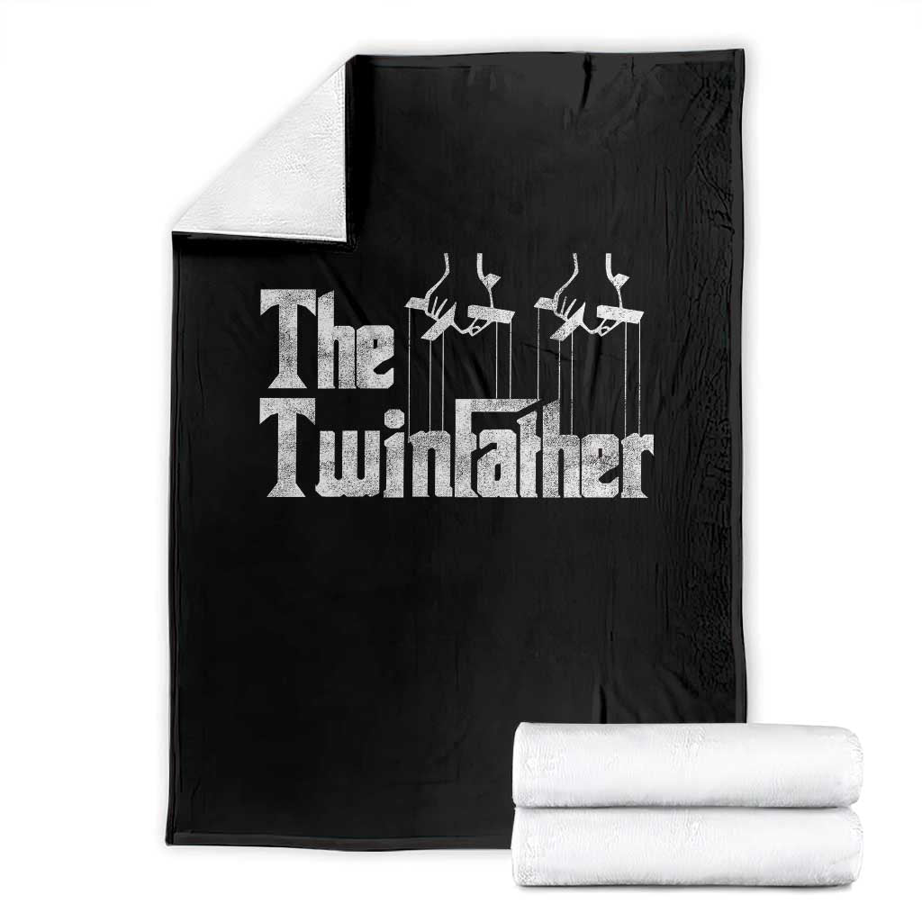 The Twinfather Throw Blanket Funny Dad Of Twins Fathers Day