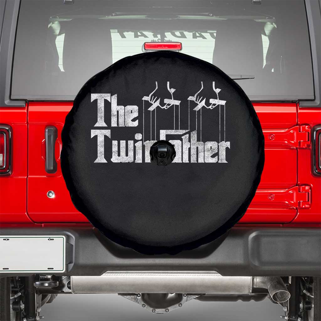The Twinfather Spare Tire Cover Funny Dad Of Twins Fathers Day