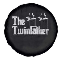 The Twinfather Spare Tire Cover Funny Dad Of Twins Fathers Day