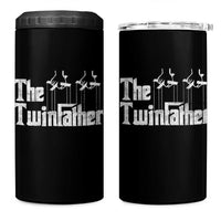 The Twinfather 4 in 1 Can Cooler Tumbler Funny Dad Of Twins Fathers Day