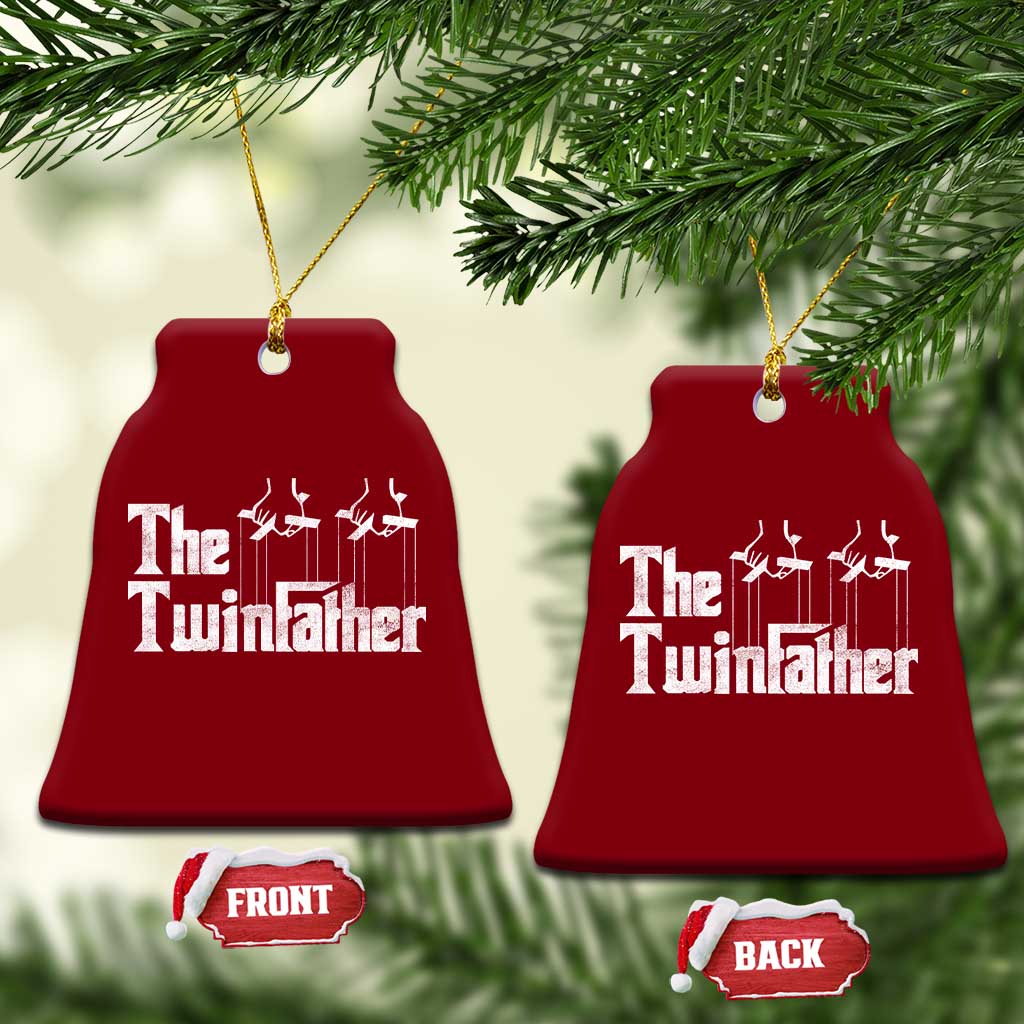 The Twinfather Ceramic Ornament Funny Dad Of Twins Fathers Day