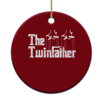 The Twinfather Ceramic Ornament Funny Dad Of Twins Fathers Day