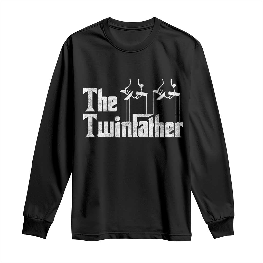 The Twinfather Long Sleeve Shirt Funny Dad Of Twins Fathers Day