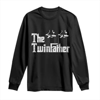 The Twinfather Long Sleeve Shirt Funny Dad Of Twins Fathers Day