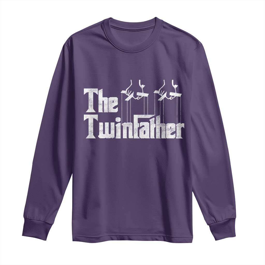 The Twinfather Long Sleeve Shirt Funny Dad Of Twins Fathers Day