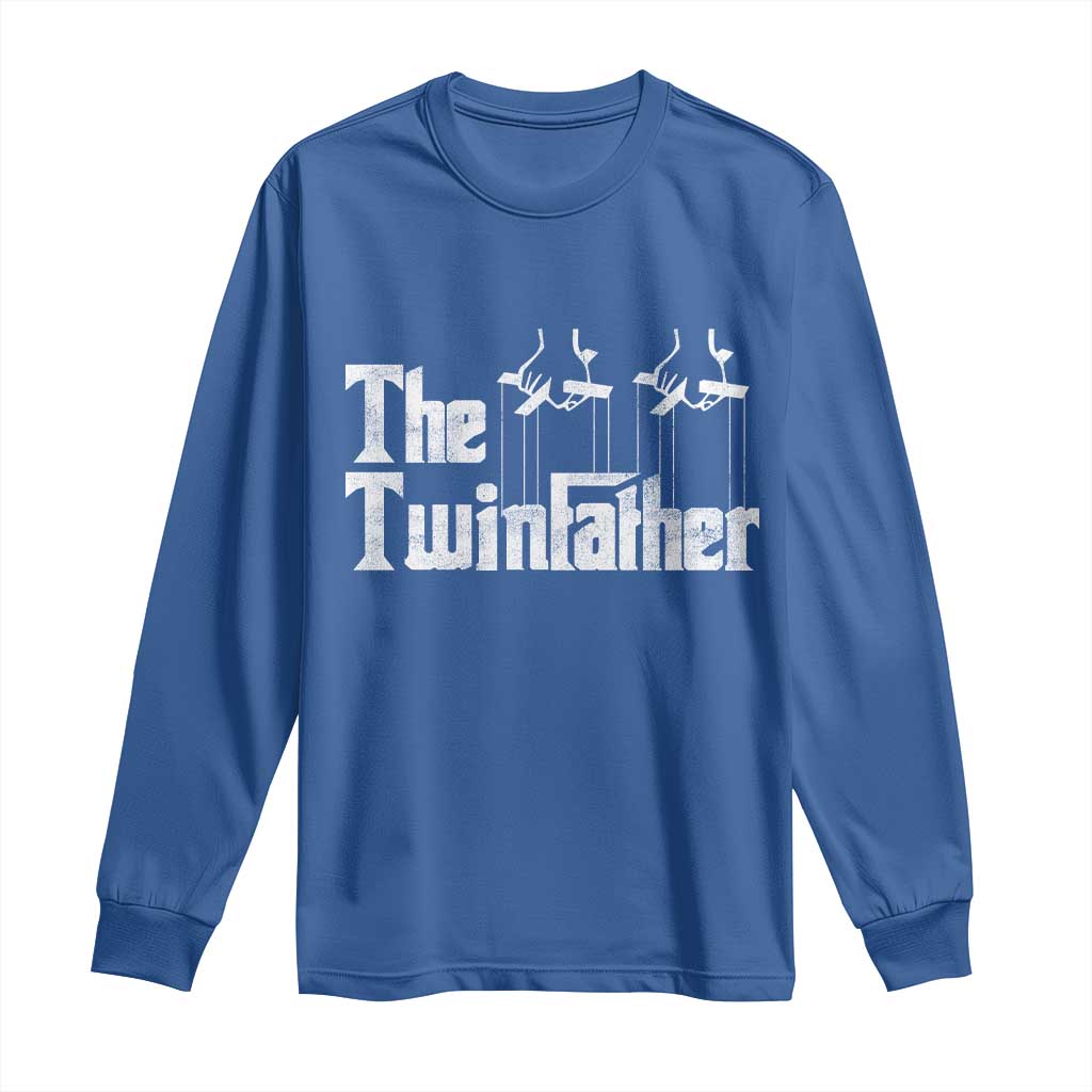 The Twinfather Long Sleeve Shirt Funny Dad Of Twins Fathers Day