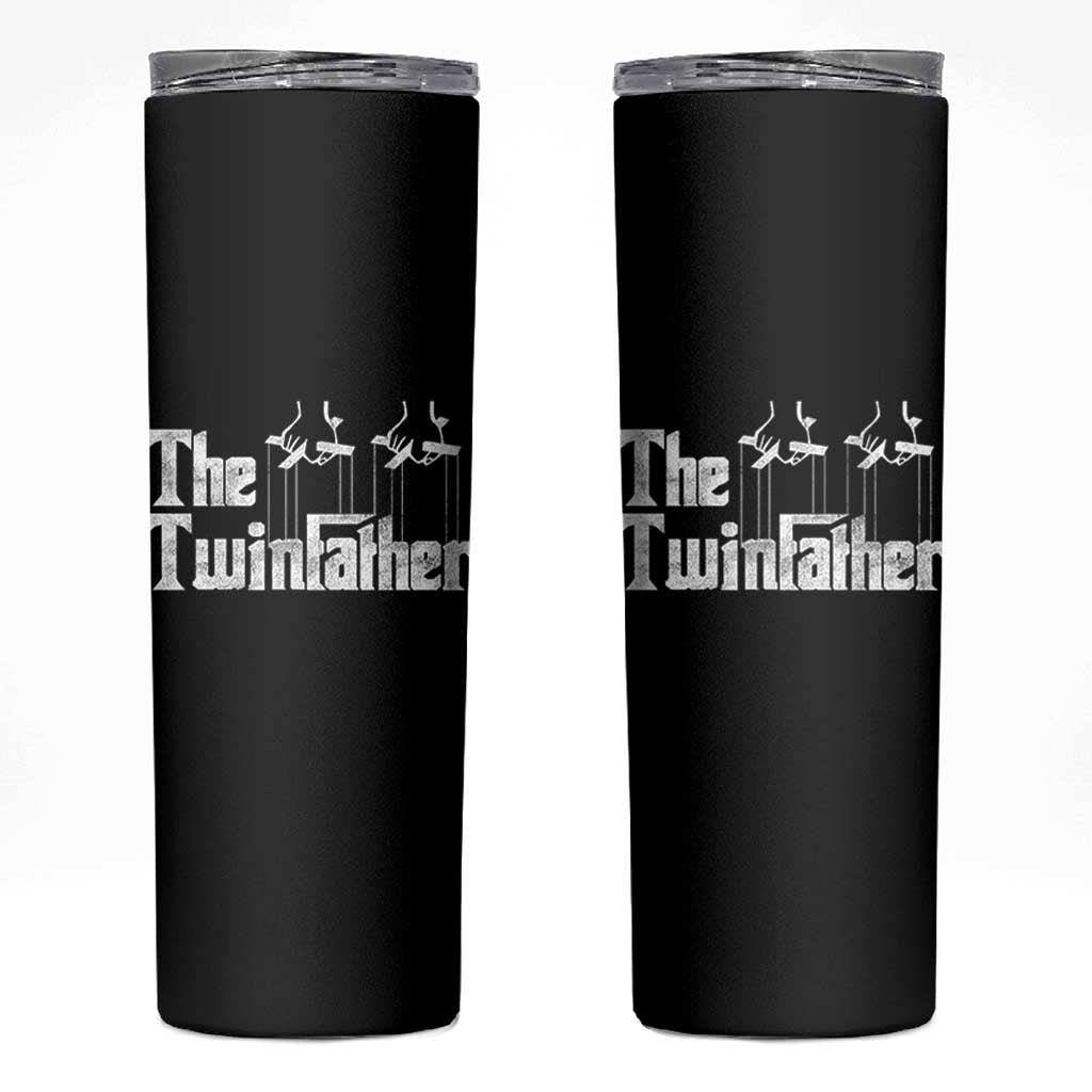 The Twinfather Skinny Tumbler Funny Dad Of Twins Fathers Day