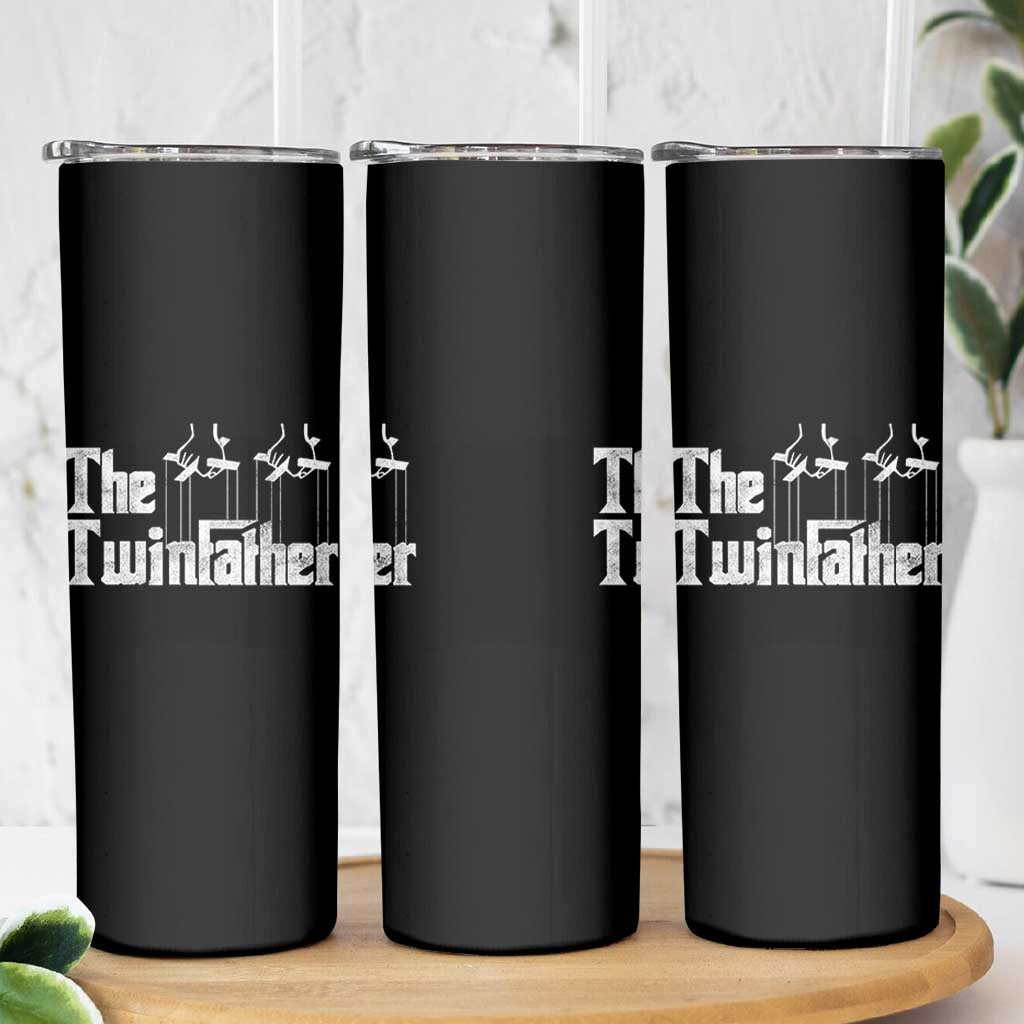 The Twinfather Skinny Tumbler Funny Dad Of Twins Fathers Day