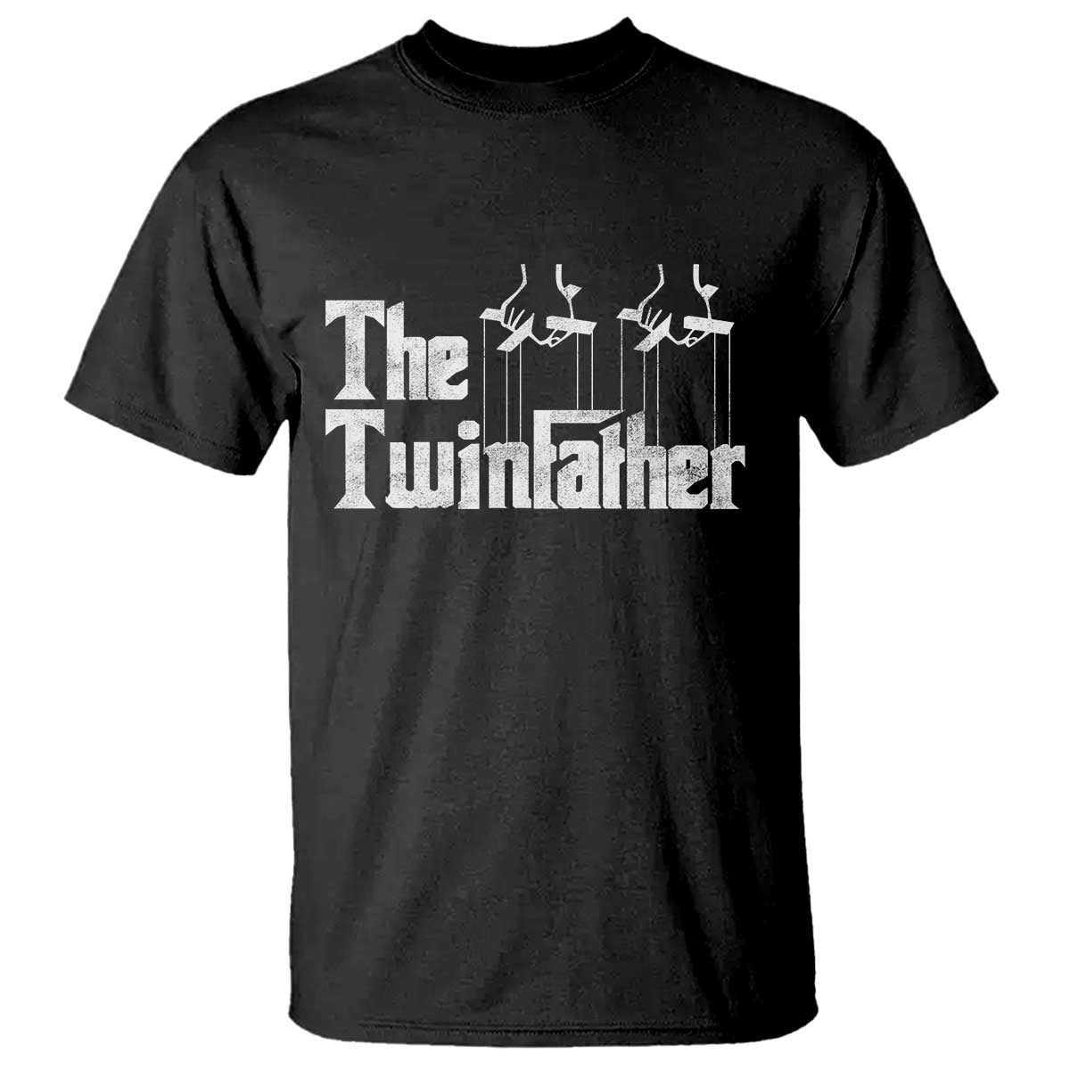 The Twinfather T Shirt Funny Dad Of Twins Fathers Day