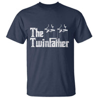 The Twinfather T Shirt Funny Dad Of Twins Fathers Day