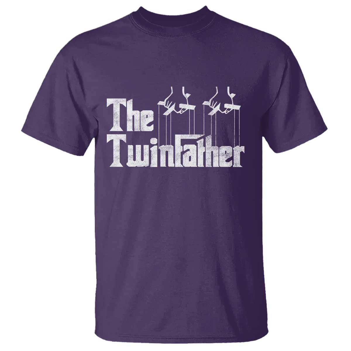 The Twinfather T Shirt Funny Dad Of Twins Fathers Day
