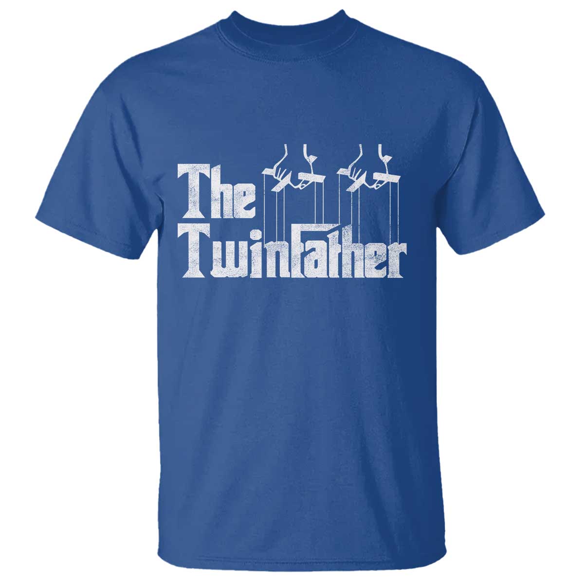 The Twinfather T Shirt Funny Dad Of Twins Fathers Day