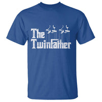 The Twinfather T Shirt Funny Dad Of Twins Fathers Day
