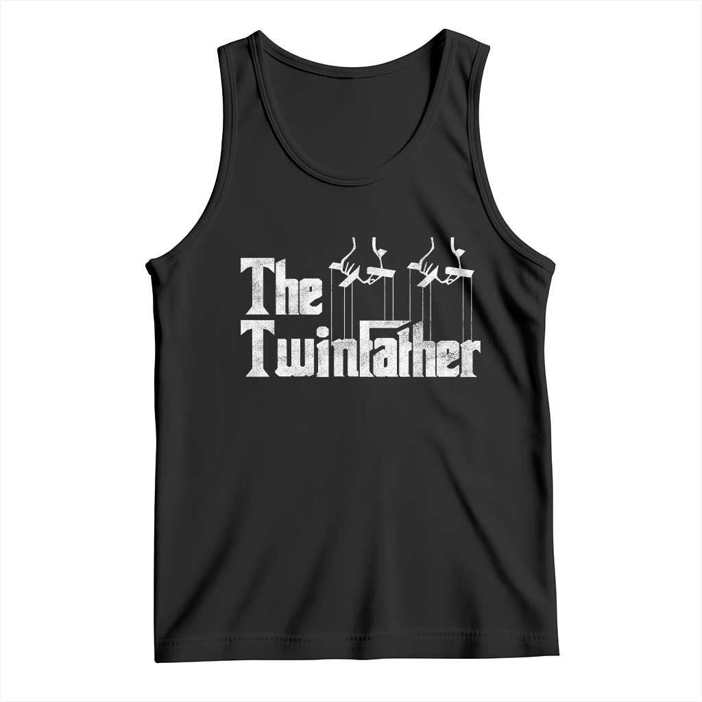 The Twinfather Tank Top Funny Dad Of Twins Fathers Day