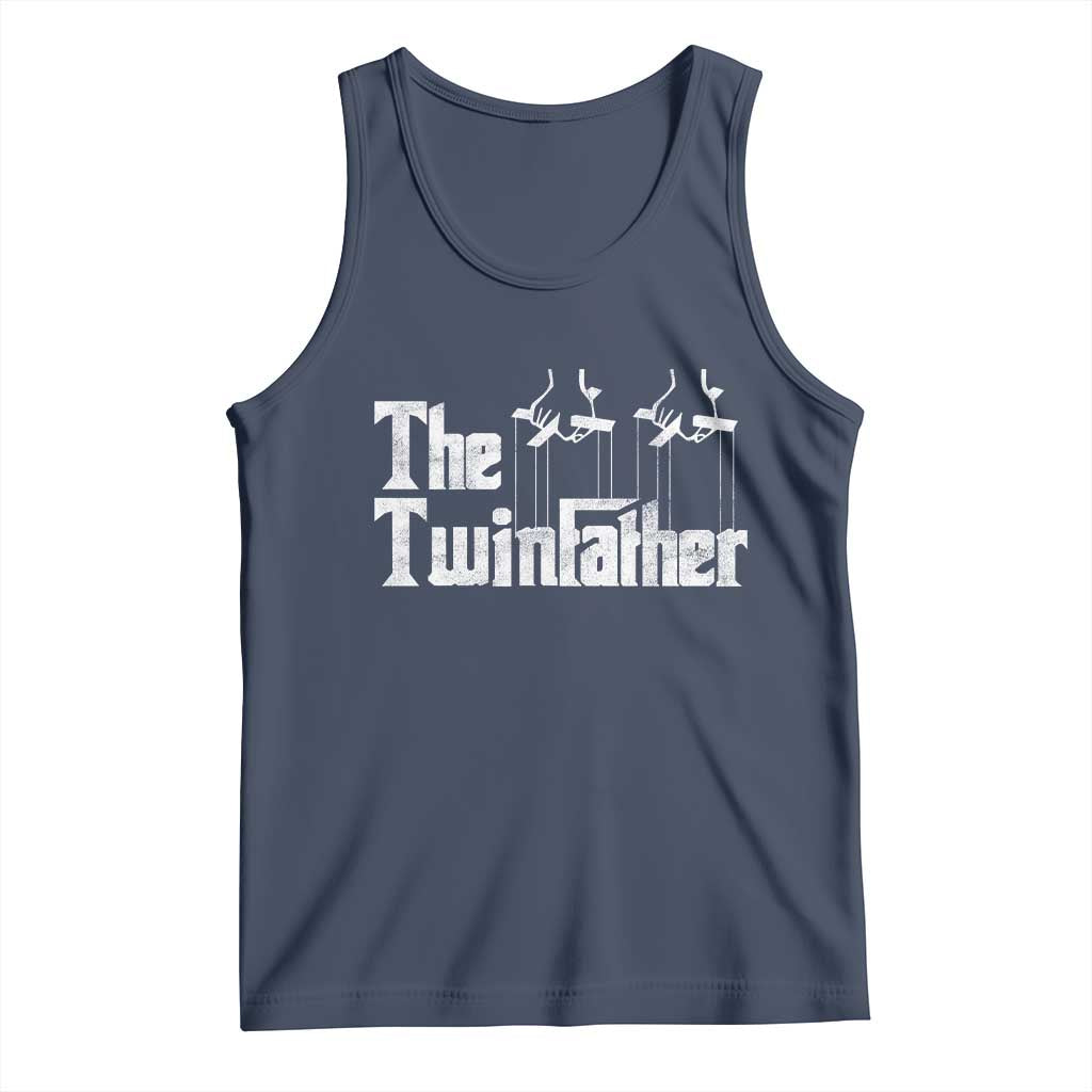 The Twinfather Tank Top Funny Dad Of Twins Fathers Day