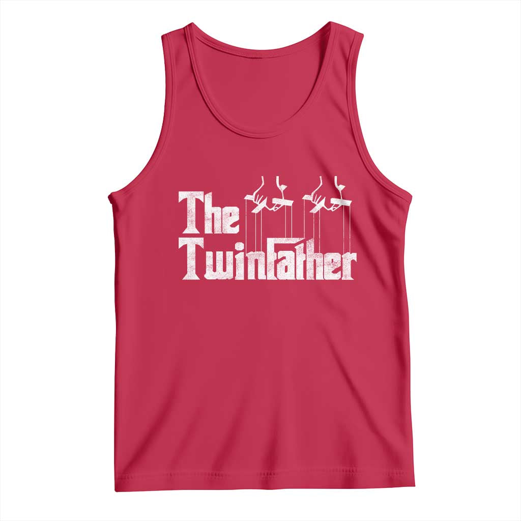The Twinfather Tank Top Funny Dad Of Twins Fathers Day
