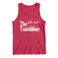 The Twinfather Tank Top Funny Dad Of Twins Fathers Day