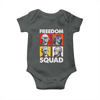 Freedom Squad Founding Fathers Baby Onesie American Revolution 4th of July