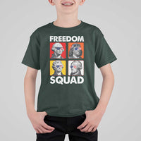 Freedom Squad Founding Fathers T Shirt For Kid American Revolution 4th of July