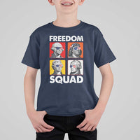Freedom Squad Founding Fathers T Shirt For Kid American Revolution 4th of July