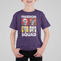 Freedom Squad Founding Fathers T Shirt For Kid American Revolution 4th of July