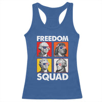 Freedom Squad Founding Fathers Racerback Tank Top American Revolution 4th of July