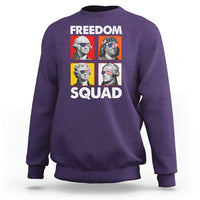 Freedom Squad Founding Fathers Sweatshirt American Revolution 4th of July