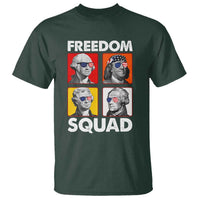 Freedom Squad Founding Fathers T Shirt American Revolution 4th of July