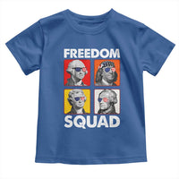 Freedom Squad Founding Fathers Toddler T Shirt American Revolution 4th of July