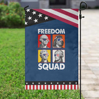 Freedom Squad Founding Fathers Patriotic Garden Flag American Revolution 4th of July
