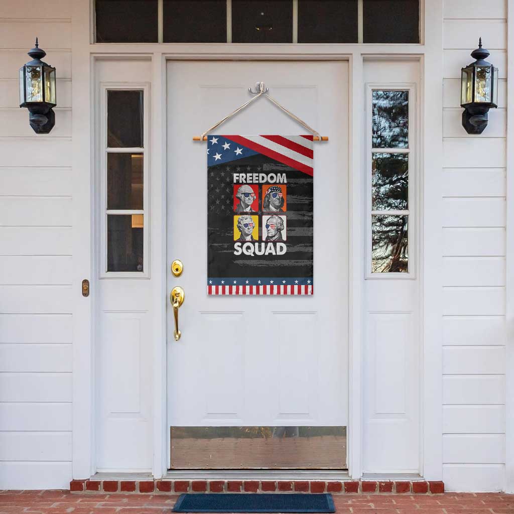 Freedom Squad Founding Fathers Patriotic Garden Flag American Revolution 4th of July