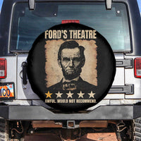 Abraham Lincoln Ford's Theatre Spare Tire Cover Awful Would Not Recommend Funny US History