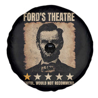 Abraham Lincoln Ford's Theatre Spare Tire Cover Awful Would Not Recommend Funny US History