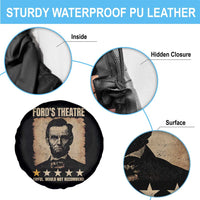 Abraham Lincoln Ford's Theatre Spare Tire Cover Awful Would Not Recommend Funny US History