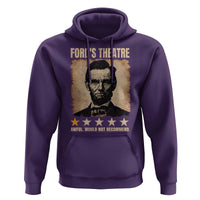Abraham Lincoln Ford's Theatre Hoodie Awful Would Not Recommend Funny US History
