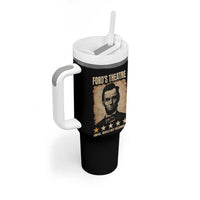 Abraham Lincoln Ford's Theatre Tumbler With Handle Awful Would Not Recommend Funny US History